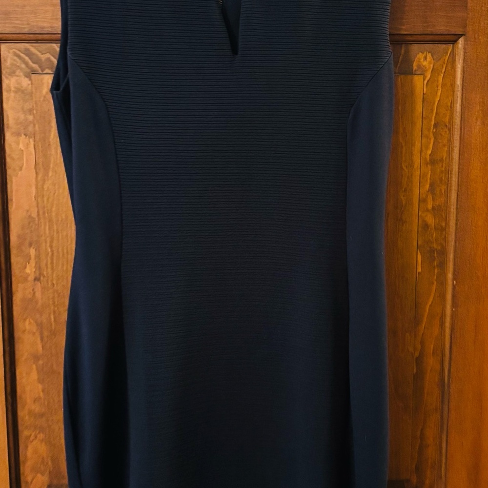 Chic Midnight Blue Mini Dress